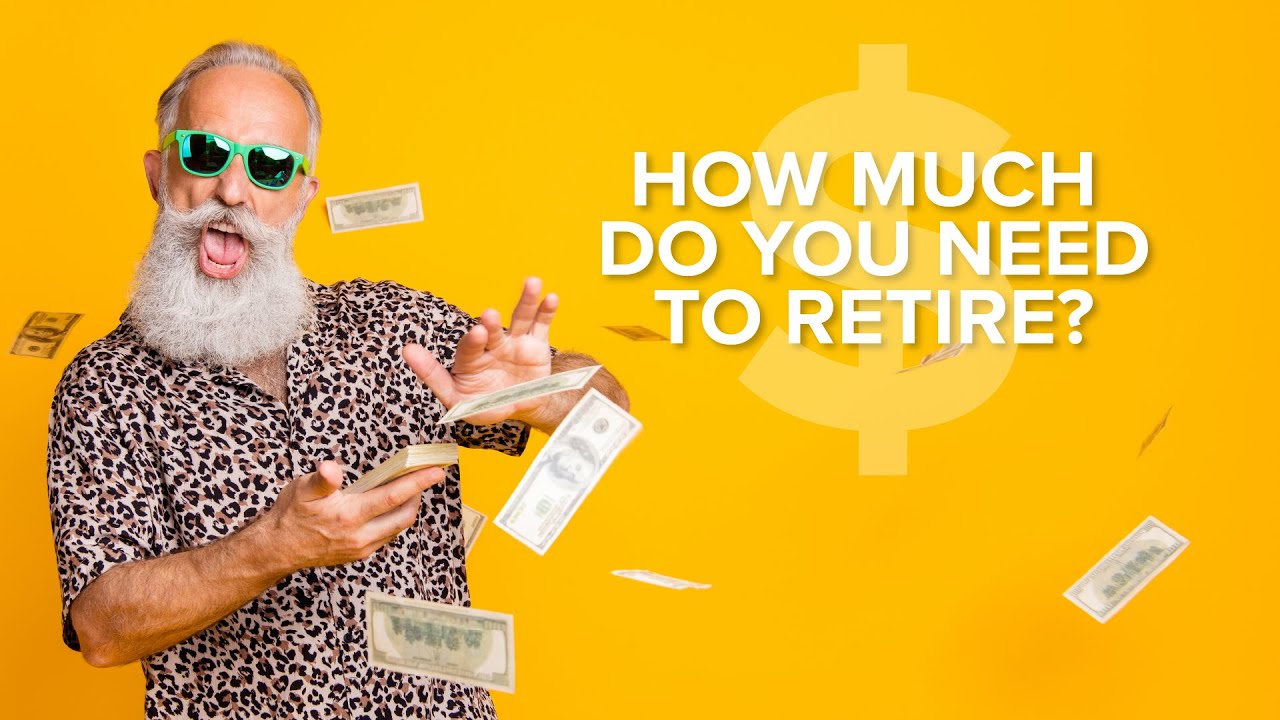 Man with a white beard wearing sunglasses throwing money. How much do you need to retire?