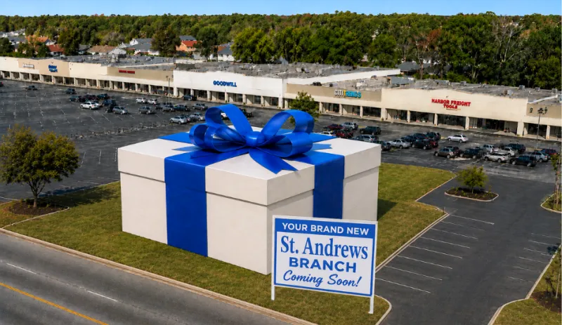New St. Andrews Branch Coming Soon!