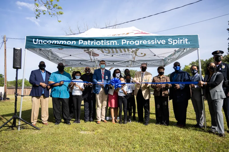 Dedication of a Green Space for students of Lemira Elementary School in Sumter