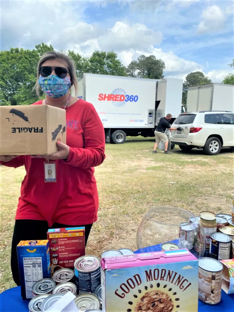 SAFE’s recent shred event in Sumter